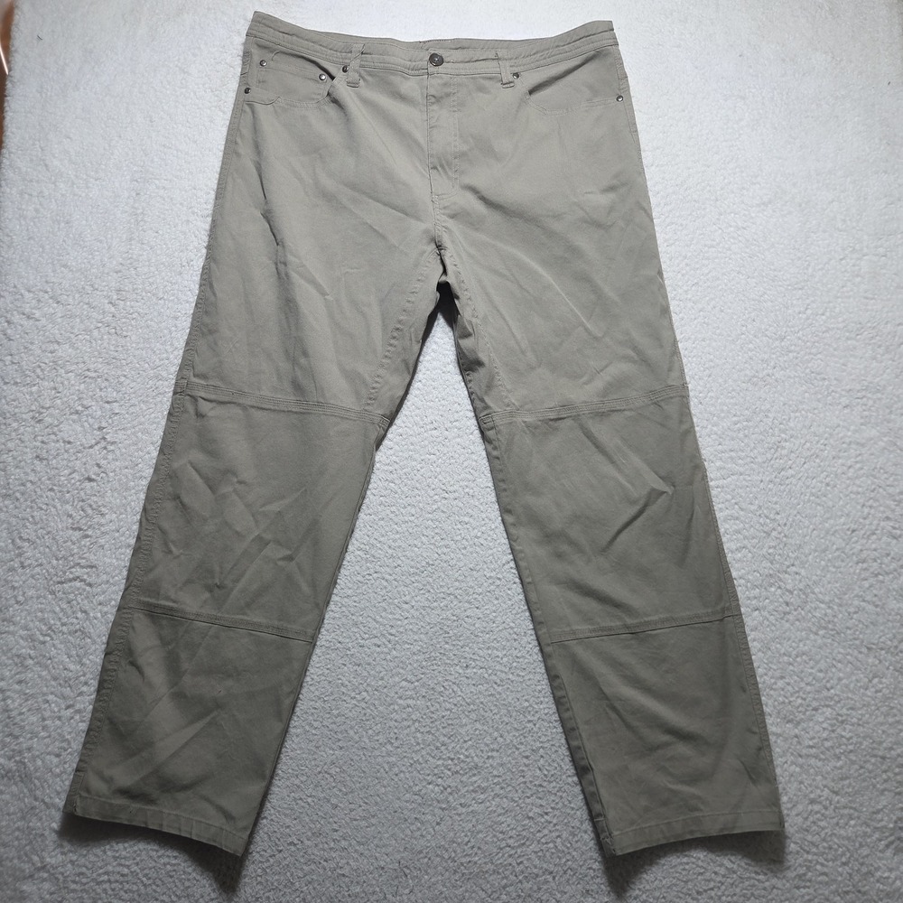 Killik Hiking Pants Men Size 40x30 Khaki Stretch Outdoor Trail Pants Performance